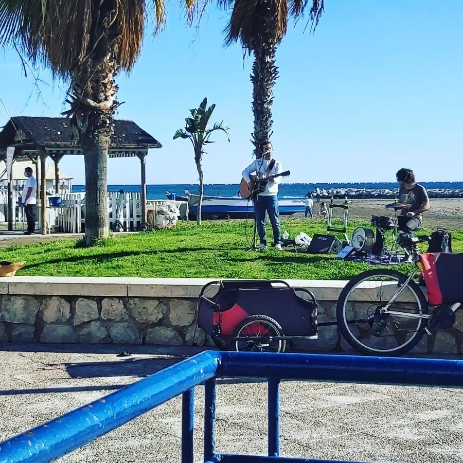Del Parque Flats Pina Beach マラガ エクステリア 写真